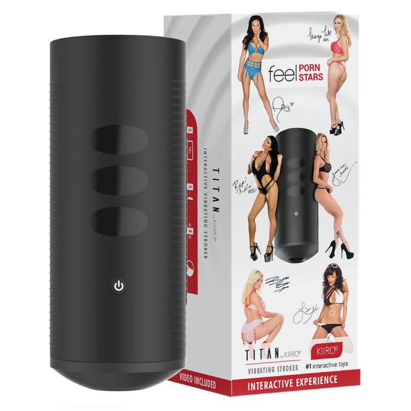 Masturbator KIIROO Titan Experience mit Vibration Schwarz